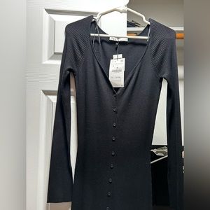 Zara knit maxi dress